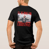 Trump 2024: ik ben thuis voor de kerstpyjama van 2 Tri-Blend shirt (Achterkant)