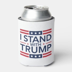 Trump 2024 Ik sta achter Trump steun president Blikjeskoeler