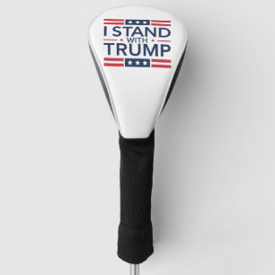 Trump 2024 Ik Sta Met Trump Ondersteun President Golfheadcover