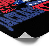 Trump 2024 Ik stem liever op een misdadiger dan op Poster (Hoek)