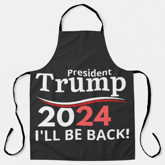 TRUMP 2024 - I'LL BE BACK! SCHORT (Voorkant)