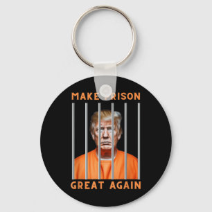 Trump 2024 in de gevangenis sleutelhanger