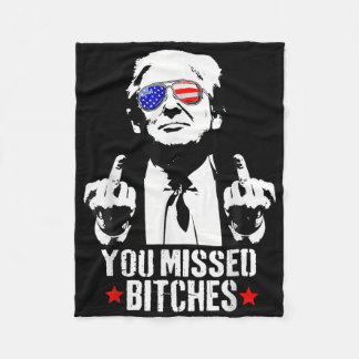 Trump 2024 - Je hebt het gemist Fleece Deken