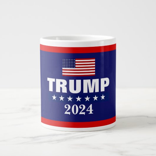 TRUMP 2024 JUMBO COFFEE MOK (Voorkant)