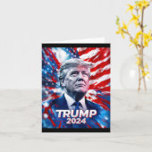 Trump 2024 kaart (Gele Bloem)