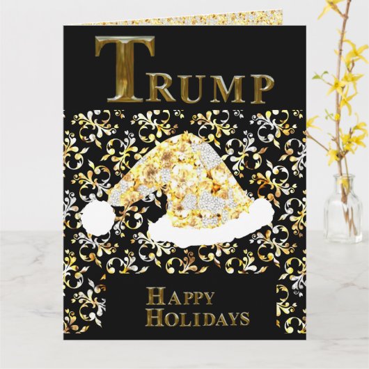 TRUMP 2024  KAART (Gele Bloem)