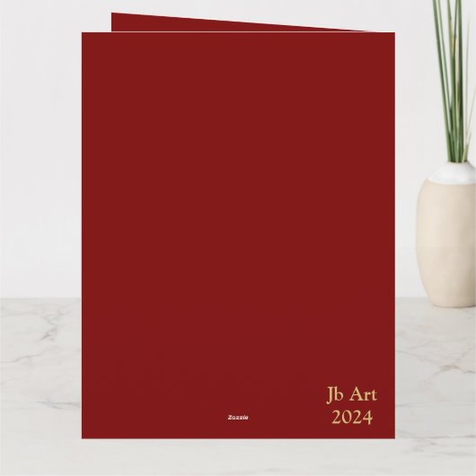 TRUMP 2024  KAART (Achterkant)