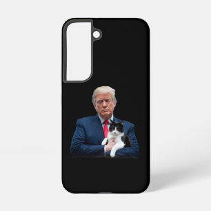 Trump 2024 Kat MAGA Grappige Trump Kat Samsung Galaxy Hoesje