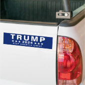 Trump 2024 Keep America Great America Bumpersticker (Op Truck)