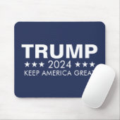 Trump 2024 Keep America Great America Muismat (Met muis)