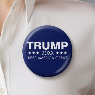 Trump 2024 Keep America Great America Ronde Button 5,7 Cm