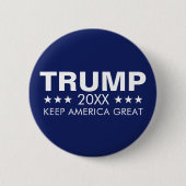 Trump 2024 Keep America Great America Ronde Button 5,7 Cm (Voorkant)