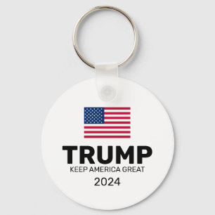 Trump 2024 Keep America Great America Sleutelhanger