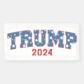 Trump 2024 Keep America Great America Spandoek (Horizontaal)
