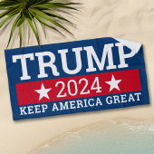 Trump 2024 Keep America Great - modern marvy Strandlaken