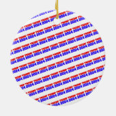 Trump 2024 keramisch ornament (Achterkant)