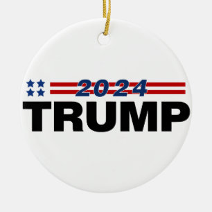Trump 2024 keramisch ornament