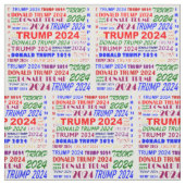 Trump 2024 Kleurrijk Stof (Swatch)