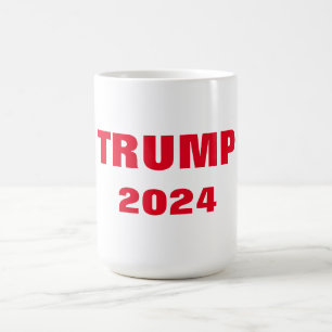 Trump 2024 Kleurrijke Rood Wit Gift Party Favor Koffiemok