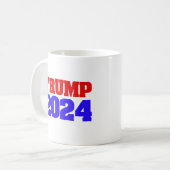 Trump 2024 koffiemok (Voorkant links)