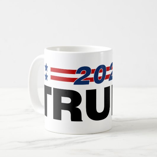 Trump 2024 koffiemok (Voorkant links)