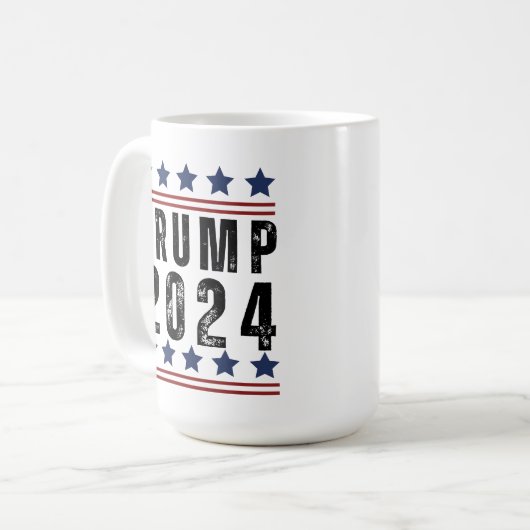 Trump 2024 koffiemok (Voorkant links)