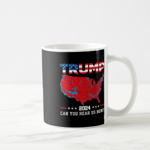 Trump 2024 Kun je ons nu horen kaart van 2024 verk Koffiemok