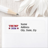 Trump 2024 Label (Insitu)