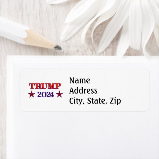 Trump 2024 Label (Insitu)