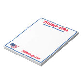 TRUMP 2024-laptop Notitieblok (Linkerzijde)