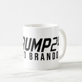 Trump 2024 Laten we gaan Brandon Koffiemok (Voorkant rechts)