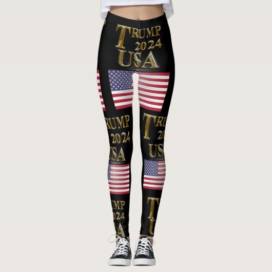 TRUMP 2024 LEGGINGS (Voorkant)