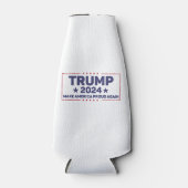 Trump 2024 - Maak Amerika weer trots Flesjeskoeler (Voorkant)