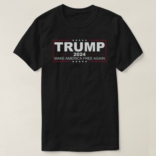 Trump 2024 maakt Amerika weer vrij, klassieke T-Sh T-shirt (Design voorkant)