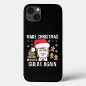 Trump 2024 maakt kerst weer geweldig Case-Mate iPhone case (Achterkant)