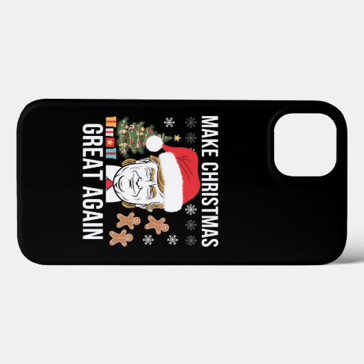 Trump 2024 maakt kerst weer geweldig Case-Mate iPhone case (Achterkant (horizontaal))