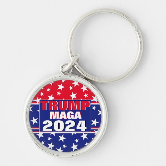 TRUMP 2024 MAGA SLEUTELHANGER (Voorkant)