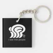 TRUMP 2024 MAGA SLEUTELHANGER (Achterkant)