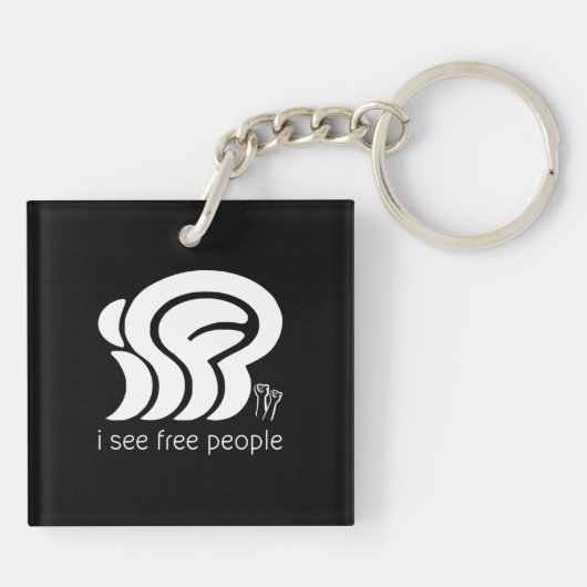 TRUMP 2024 MAGA SLEUTELHANGER (Achterkant)