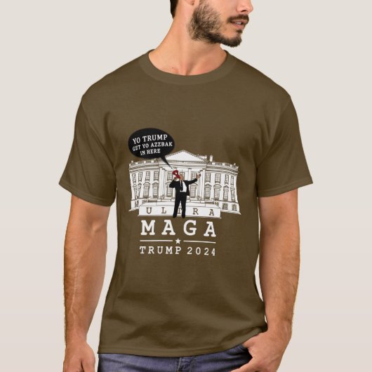 TRUMP 2024 MAGA T-SHIRT (Voorkant)