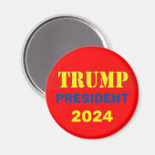 TRUMP 2024 MAGNEET (Voorkant / Achterkant)
