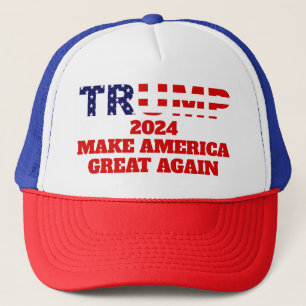Trump 2024 maken Amerika weer groot Trucker Pet