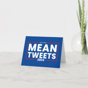 Trump 2024 Mean Tweets Verkiezing