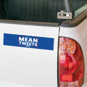 Trump 2024 Mean Tweets Verkiezing Bumpersticker