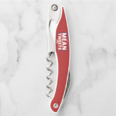 Trump 2024 Mean Tweets Verkiezing Kurkentrekker (Voorkant)