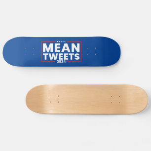 Trump 2024 Mean Tweets Verkiezing Persoonlijk Skateboard