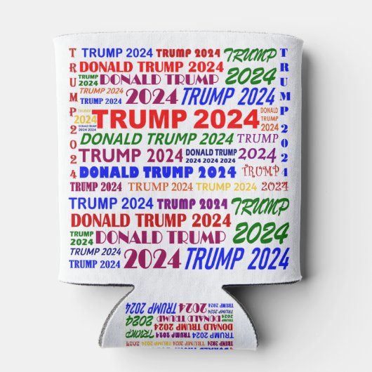 Trump 2024 Medley Blikjeskoeler (Achterkant)