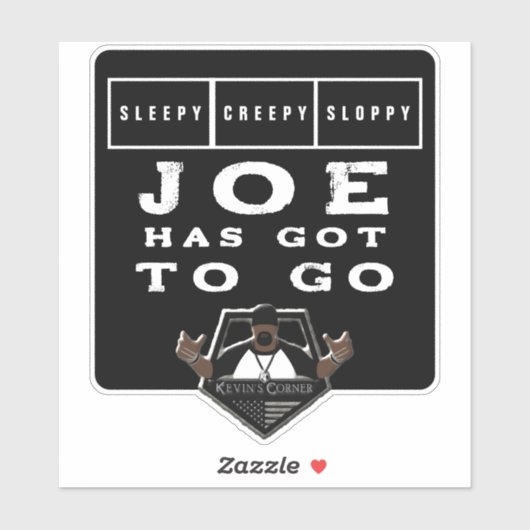 TRUMP 2024 met een adelaar Sticker (Vel)