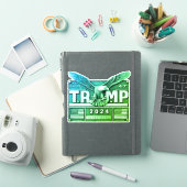 TRUMP 2024 met een Adelaar Sticker (iPad Cover)