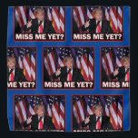 Trump 2024 Miss Me Bandana<br><div class="desc">Trump 2024 Miss Me</div>